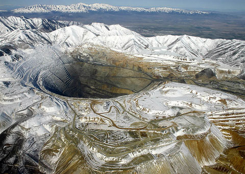 Důl Bingham canyon, Utah